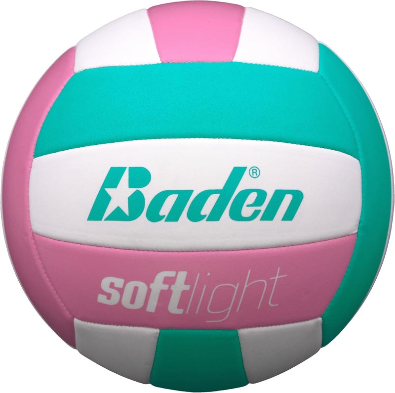 Baden | Softlight VXT1 | No Sting FlexFoam Cover | Youth Lightweight Training Volleyball | K-5 Youth Players | Official Size 5 + 20% Lighter | Official Ball of BYOP - Image 1